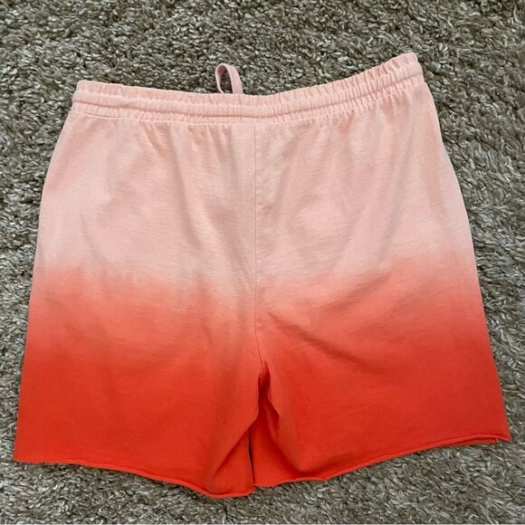 Disney Spirit Jersey Orange Ombré Mickey Mouse Shorts Sz M - Picture 2 of 9